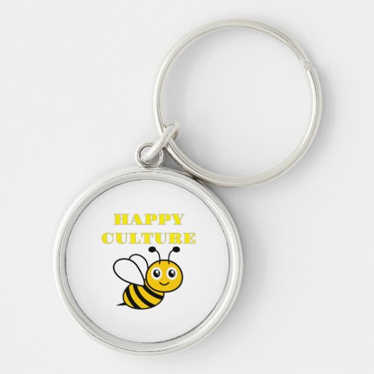 happy culture キーホルダー (正面)