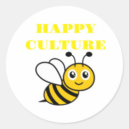 happy culture ラウンドシール
