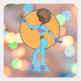 HAPPY DANCE -パーティーラ飾イ（6または20 Ct.） スクエアシール