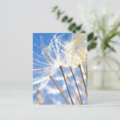 Happy, Dancing, Dandelion Poof, Stories in Nature ポストカード (スタンド正面)