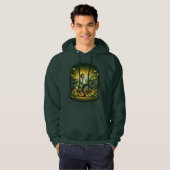 Happy Dancing Trader Bullish Market Hoodie パーカ (正面フル)
