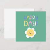 Happy Day シーズンカード (正面/裏面)