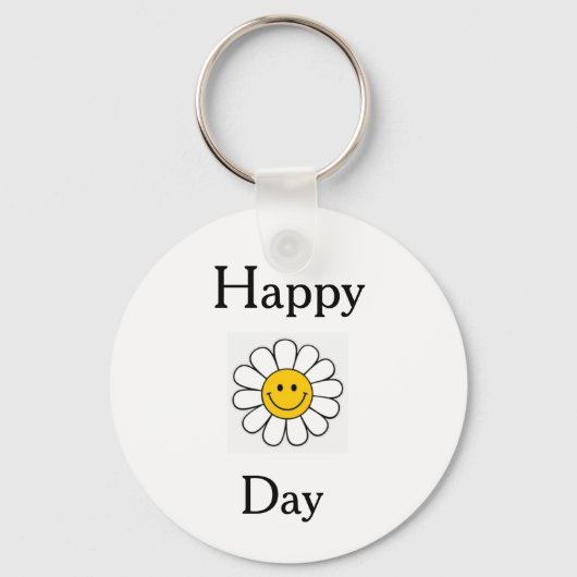 Happy Day Cheerful Keychain キーホルダー (正面)