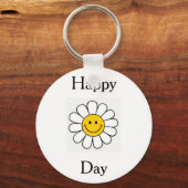 Happy Day Cheerful Keychain キーホルダー (裏面)