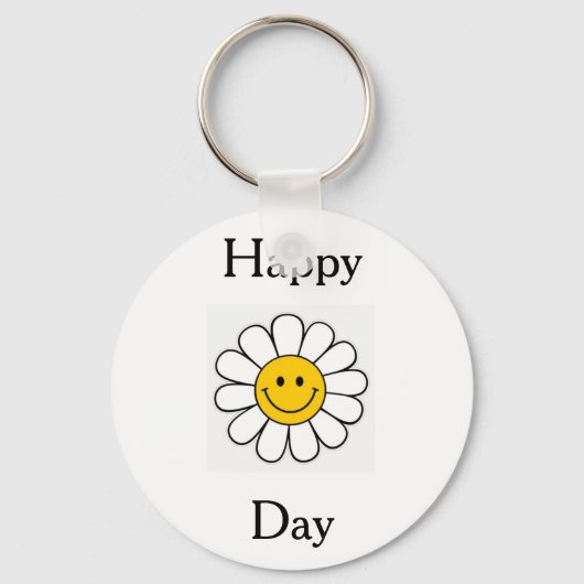 Happy Day Cheerful Keychain キーホルダー (裏面)