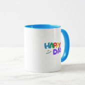  "Happy Day" Mug for Kids  マグカップ (正面右)