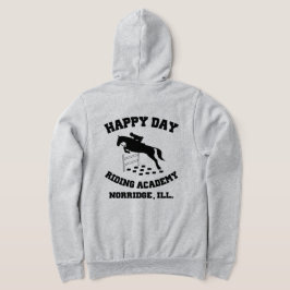 Happy Day Stables, Riding Academy, Norridge, IL パーカ