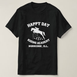 Happy Day Stables, Riding Academy, Norridge, IL Tシャツ