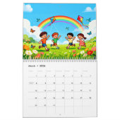 Happy Days 2026 – A Year of Joyful Adventures for  カレンダー (3月 2026)