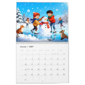 Happy Days 2026 – A Year of Joyful Adventures for  カレンダー (1月 2027)