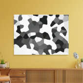 Happy Days B&W by RRW 2025 キャンバスプリント (インサイチュ (リビング))