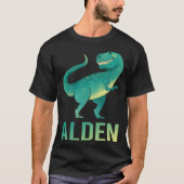 Happy Dinosale – アルデン名 Tシャツ (正面)