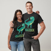 Happy Dinosale - Maddoxの名前 Tシャツ (ユニセックス)