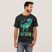 Happy Dinosale - Zayden Name Tシャツ (正面フル)