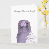 Happy Divorce Day Card カード (黄色い花)