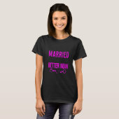 Happy Divorce Party I Used To Be Married But I'm M Tシャツ (正面フル)