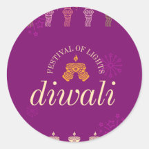 Happy Diwaliのステッカーとラベル