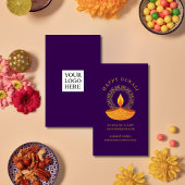 Happy Diwaliクライアントの評価 ノートカード