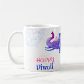 Happy Diwali コーヒーマグカップ (左)