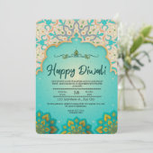 Happy Diwali Celebration Invitation 招待状 (スタンド正面)