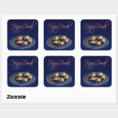 Happy Diwali Ganesha Rangoli – ステッカー (シート)