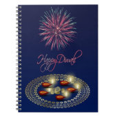 Happy Diwali Ganesha Rangoli – ノートブック (正面)