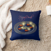 Happy Diwali Ganesha Rangoli – 枕 (ブランケット)