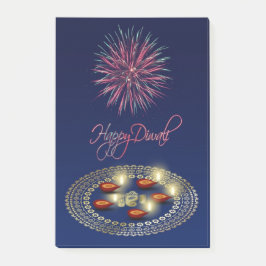 Happy Diwali Ganesha Rangoli - Post-it® Notes ポストイット