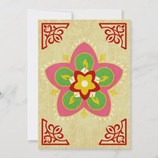 happy diwali : hi fi rangoli (正面)