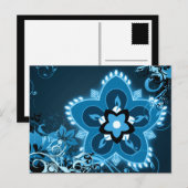 happy diwali hi fi rangoli ポストカード (正面/裏面)