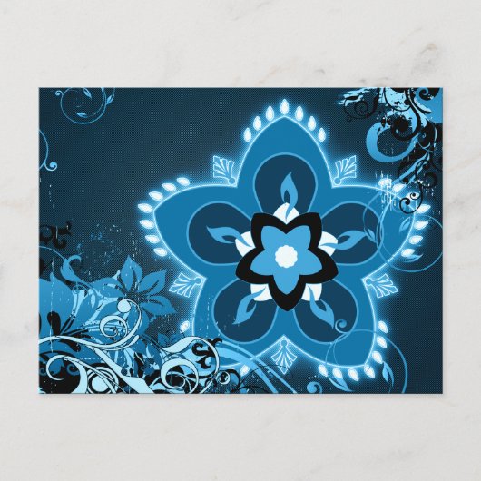 happy diwali hi fi rangoli ポストカード (正面)