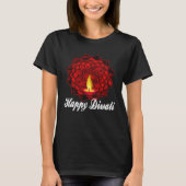 Happy Diwali Hindu Celebration Tシャツ (正面)