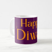 Happy Diwali Party  コーヒーマグカップ (正面左)