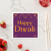 Happy Diwali Party  スタンダードカクテルナプキン (インサイチュ)