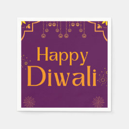 Happy Diwali Party  スタンダードカクテルナプキン