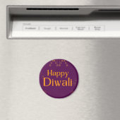 Happy Diwali Party マグネット (インサイチュ (食洗機))