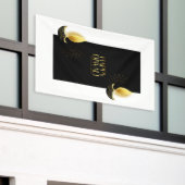 Happy Diwali with Rangoli and Diya 横断幕 (ビルの外側)