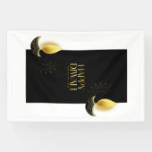 Happy Diwali with Rangoli and Diya 横断幕 (横)