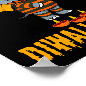 Happy Diwalihalloween Halloween Diwali  ポスター (角)