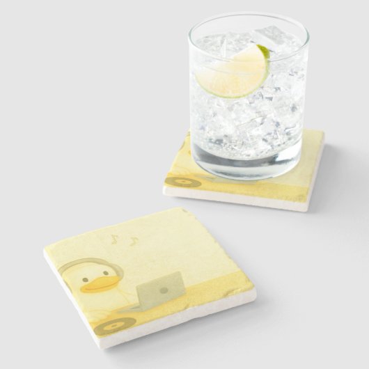 Happy DJ ストーンコースター (横)