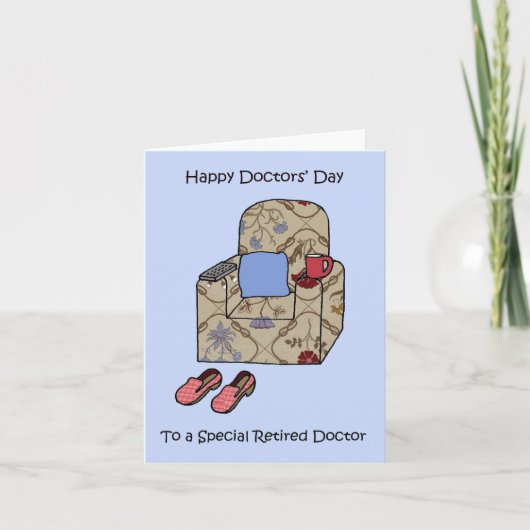 Happy Doctors' 退職した to Doctor カード (正面)