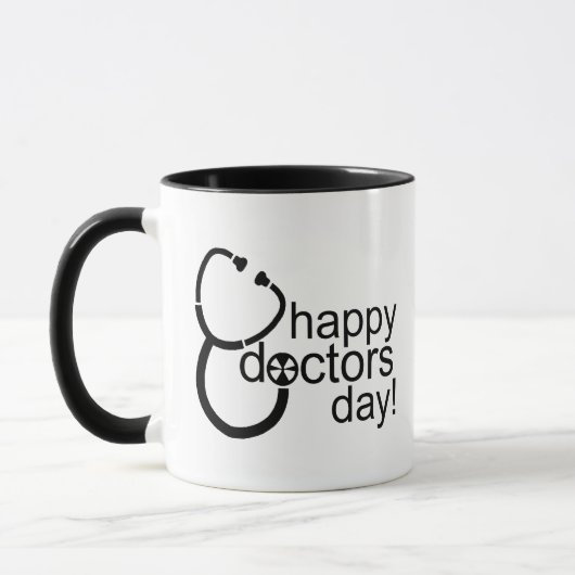 Happy Doctors Day! マグカップ (左)