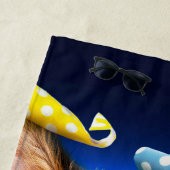 Happy Dog Party Blowers ビーチタオル (インサイチュ)