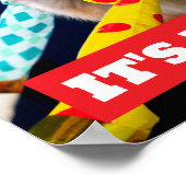 Happy Dog Party Blowers ポスター (角)