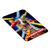 Happy Dog Party Blowers マグネット (右側)