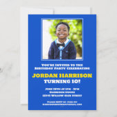 Happy Dog Party Blowers 招待状 (裏面)