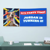 Happy Dog Party Blowers 横断幕 (トレードショー)