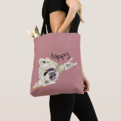 Happy Dog Tote Bagの写真を追加 トートバッグ (クローズアップ)