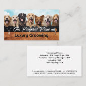 Happy Dogs in a group 名刺 (正面/裏面)