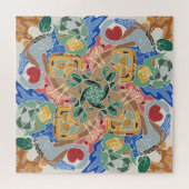 Happy Doodles：世界中 ジグソーパズル (横)